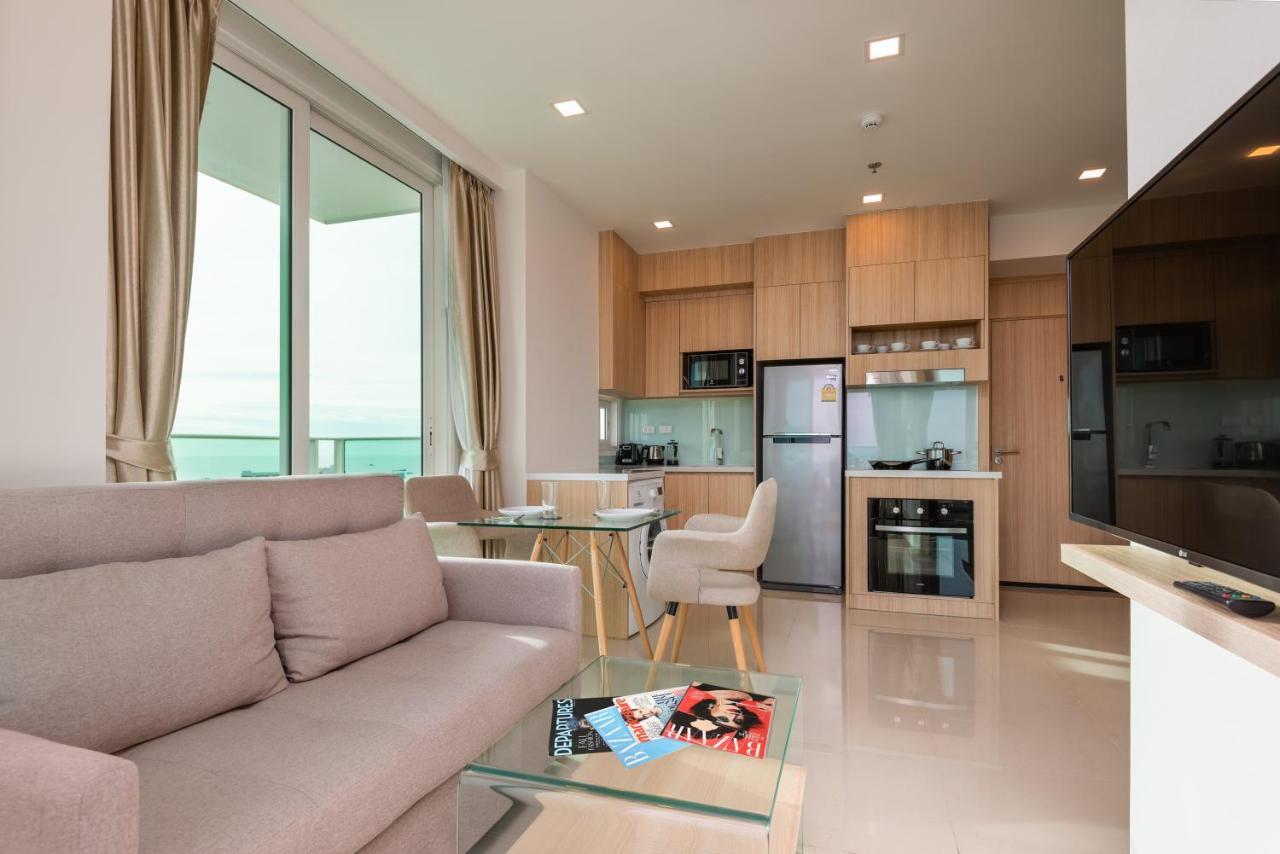 Rare Panoramic Sea, City & Mountain Views - Xxl Balcony - Free Fast Wifi - Pool - City Garden Tower 2317 Lägenhet Pattaya Exteriör bild